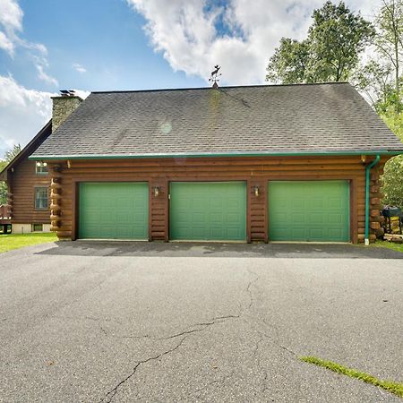 Luxury Log Cabin With Ev Charger And Mtn Views! Blairstown Zewnętrze zdjęcie